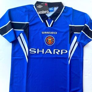 1996/98 Manchester United Third Football Shirt (L) Umbro